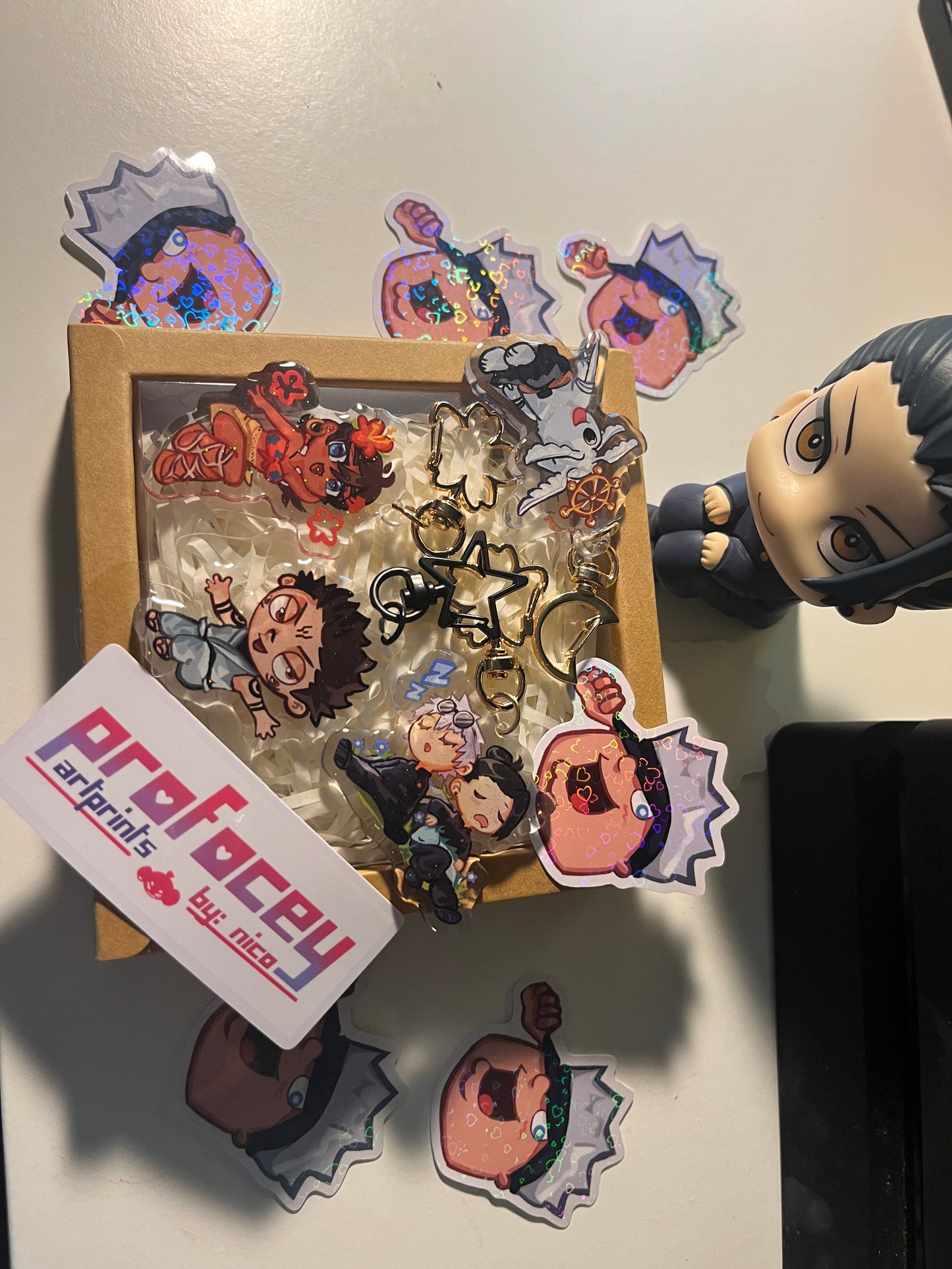 PETERO GOJO STICKERS!!