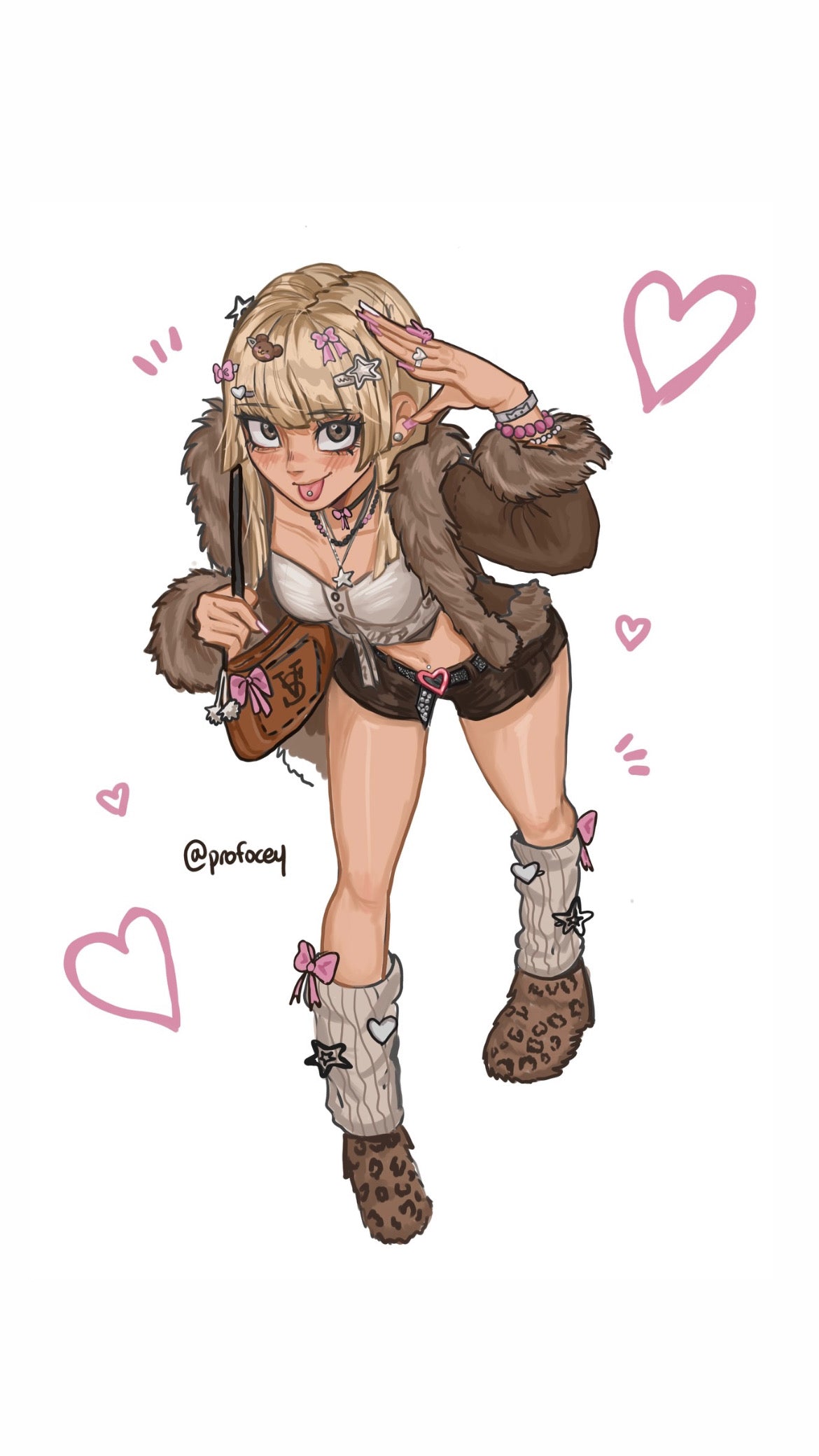 GYARU <3 Print