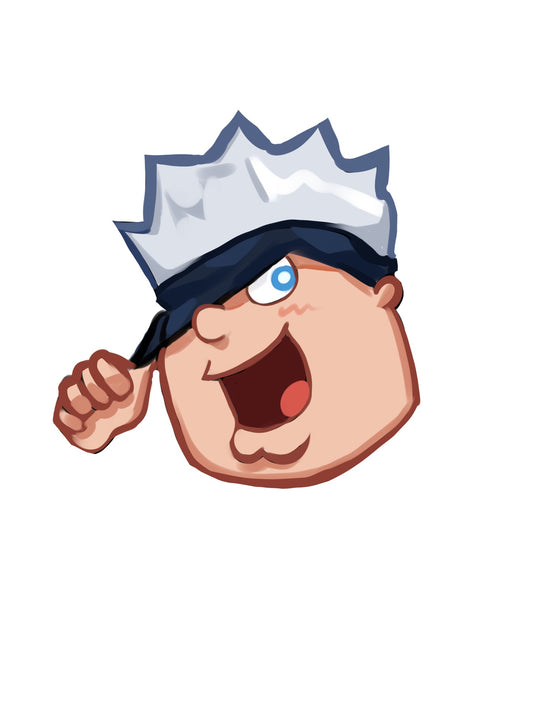 PETERO GOJO STICKERS!!