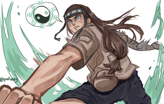NEJI 8 TRIGRAM 64 PALM Print // (8.5"x11"))
